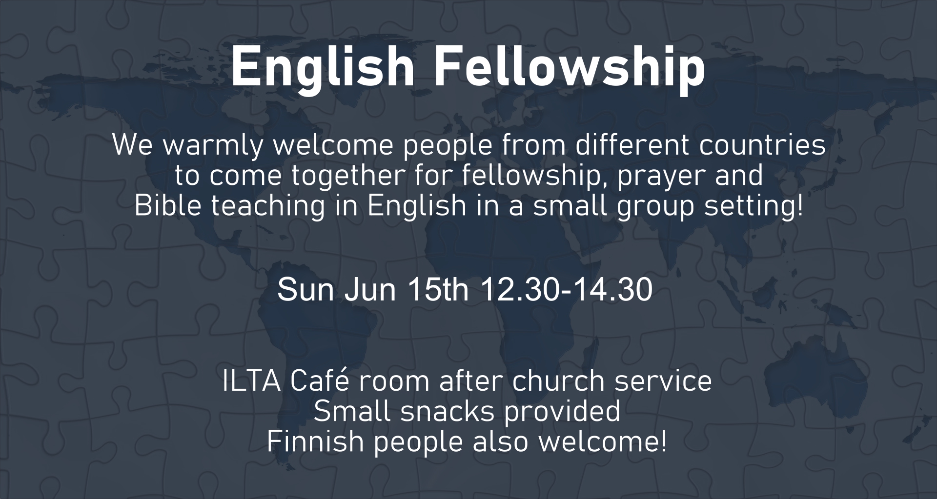 English Fellowship mainos 3