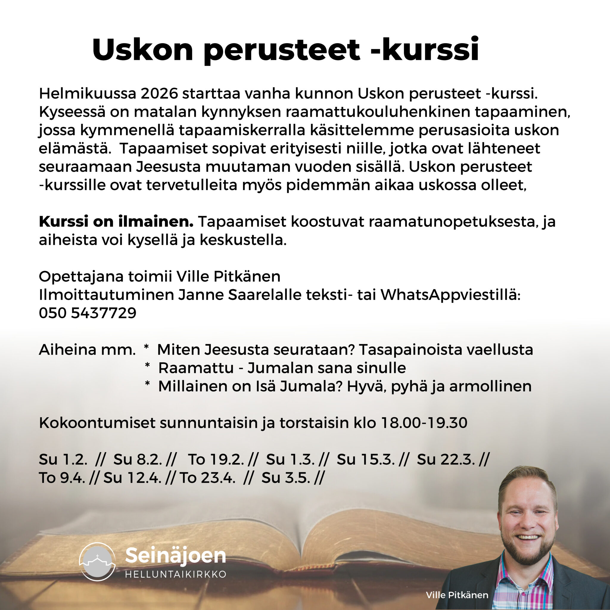 Uskon perusteet kurssi